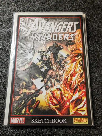 Avengers/Invaders Sketchbook - Alex Ross