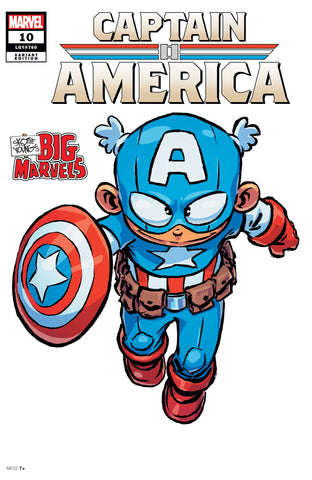 Captain America (2023) #10 - Variant Cover - Skottie Young