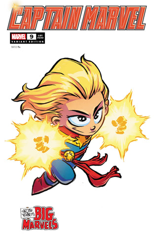 Captain Marvel (2023) #9 - Variant Cover - Skottie Young