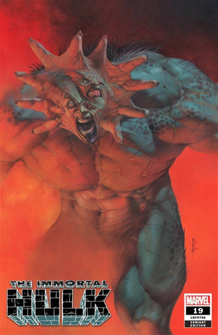 Immortal Hulk #19 - DAMAGED - Exclusive Variant - Riccardo Federici