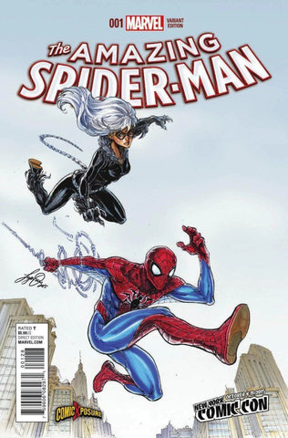 Amazing Spider-Man #1 - DAMAGED - NYCC Exclusive - Siya Oum