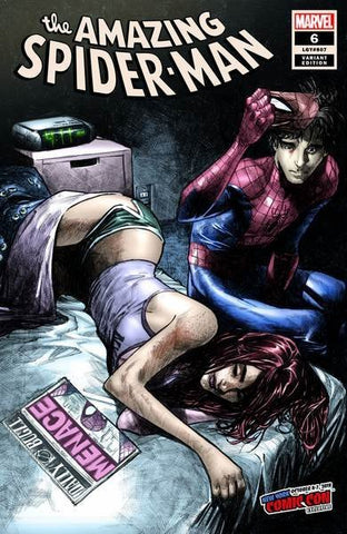 Amazing Spider-Man #6 - DAMAGED - NYCC Exclusive - Humberto Ramos