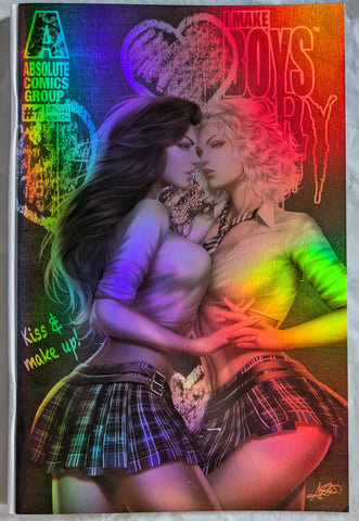 I Make Boys Cry #1 - DAMAGED - FOIL Exclusive - Ariel Diaz
