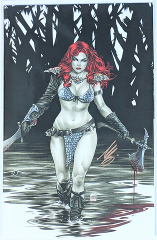 Red Sonja: Age of Chaos #1 - CK Exclusive - SIGNED - Mike Krome