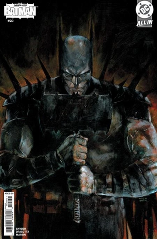 Absolute Batman #20 - DAMAGED - 1:25 Ratio Variant - Martin Simmonds