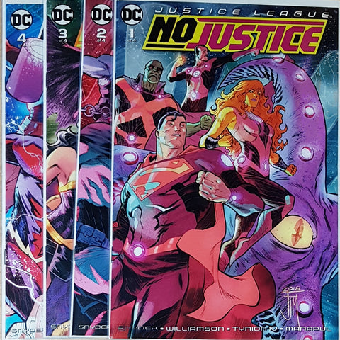 Justice League - No Justice #1-#4 (of 4) (2018)