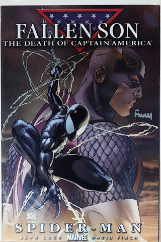 Fallen Son: Death of Captain America #4 - Michael Turner Variant - SIGNED by David Finch, Peter Steigerwald