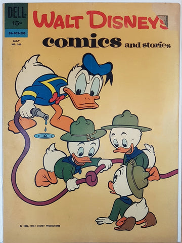 Walt Disney's Comics and Stories #260 - Corner Cover Missing