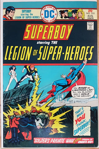 Superboy #210 - starring the Legion of Super-Heroes!