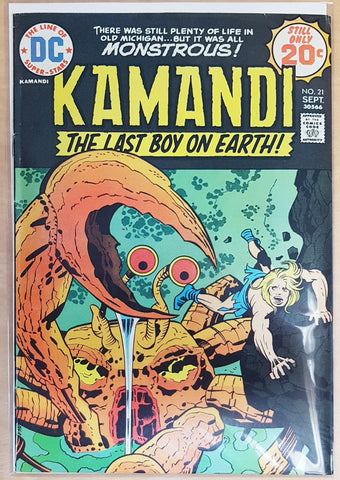 Kamandi, The Last Boy On Earth! #21