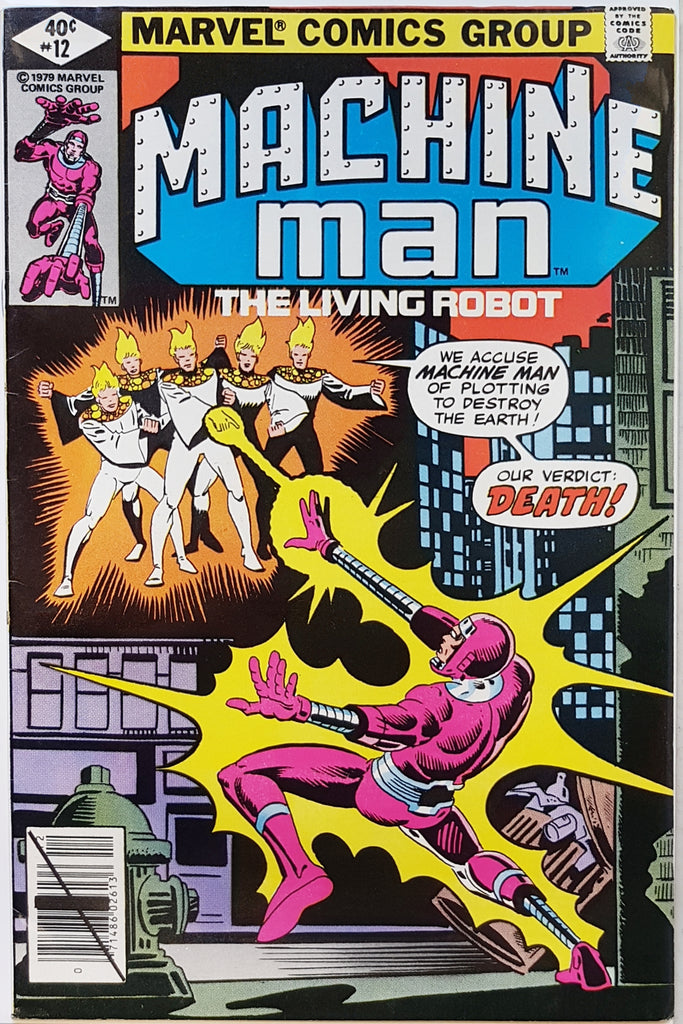 Machine Man #12 - The Living Robot! – Comic Kingdom Creative