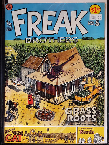 Fabulous Furry Freak Brothers #5 - Second Print - Gilbert Shelton, Gilbert Sheridan