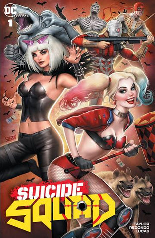 Suicide Squad #1 - Trade Dress, Sketch, Virgin Covers - Nathan Szerdy