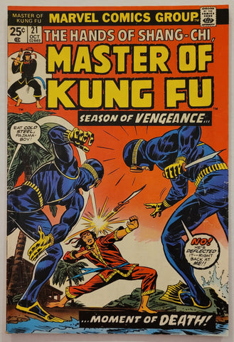 Hands of Shang-Chi, Master of Kung Fu #21