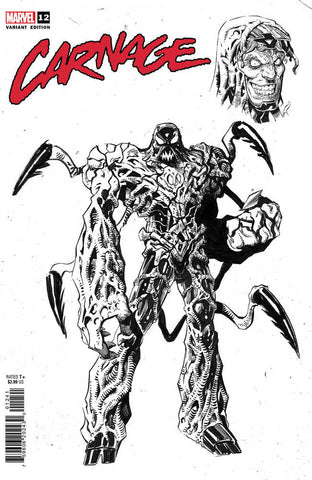 Carnage #12 - 04/12/2023 -  1:10 Ratio Variant - Stegman