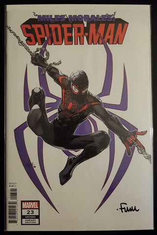 Miles Morales: Spider-Man #23 KIB - 1:50 Ratio Variant - SIGNED - David Finch