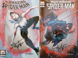 Amazing Spider-Man #59 & Miles Morales: Spider-Man #23 - CK Exclusive - SIGNED Set - Tyler Kirkham