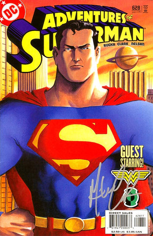 Adventures Of Superman #628 - Signed - Matt Wagner