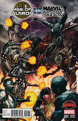 Age Of Ultron Vs Marvel Zombies #1 - 1:25 Ratio Variant - Rock-He Kim