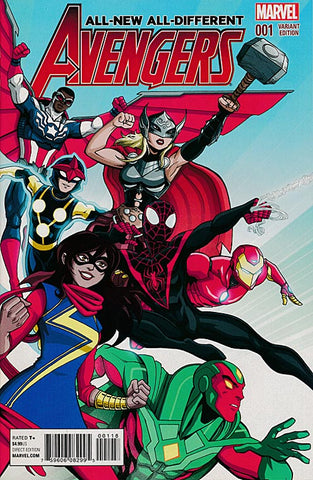 All-New All-Different Avengers #1 - 1:20 Ratio Variant - Luciano Vecchio