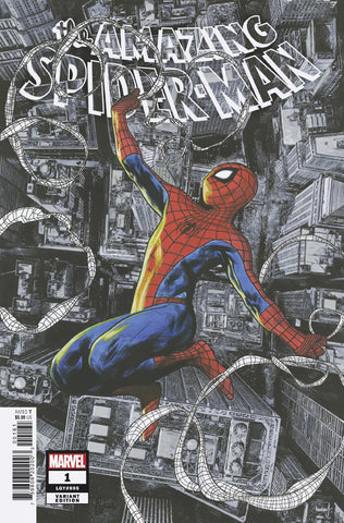 Amazing Spider-Man #1 - 1:25 Ratio Variant - Travis Charest