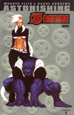 Astonishing X-Men: Xenogenesis #1 - 1:25 Ratio Variant - Foilogram - Kaare Andrews