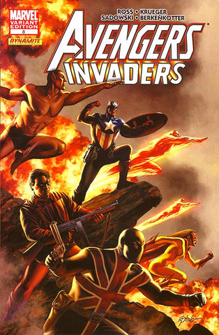 Avengers Invaders #8 - 1:25 Ratio Variant - Steve Epting