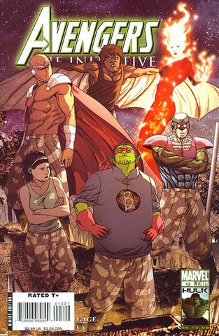 Avengers The Initiative #13 - 1:10 Ratio Variant - Jim Cheung