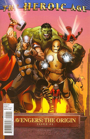 Avengers The Origin #2 - 1:15 Ratio Variant - Salvador Larroca