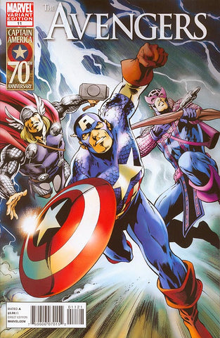 Avengers #11 - Captain America 70th Anniversary - Alan Davis