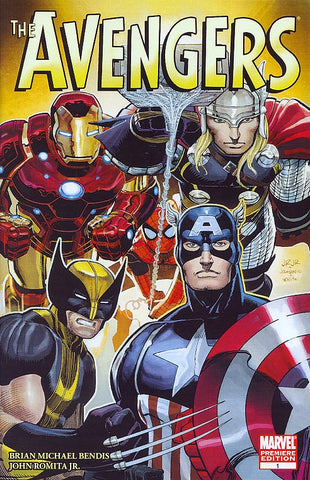 Avengers #1 - Gatefold Six - John Romita Jr