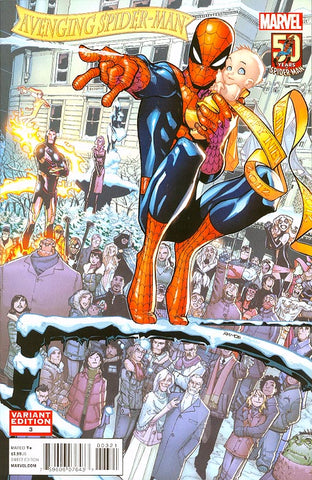 Avenging Spider-Man #3 - Spider-Man 50th Anniversary Variant - Humberto Ramos