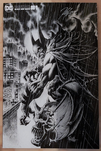Batman Black and White #1 - Exclusive Variant - SIGNED - Kyle Hotz