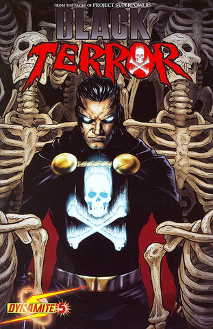 Black Terror #5 - 1:12 Ratio Variant - Stephen Sadowski