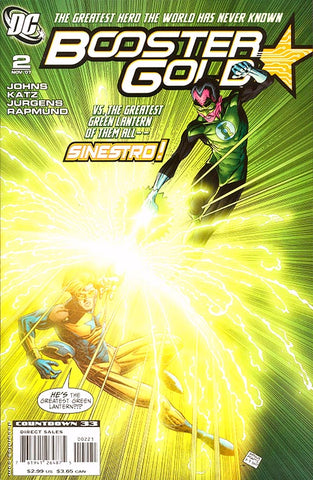 Booster Gold #2 - 1:10 Ratio Variant - Art Adams