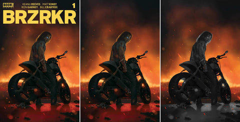 Brzrkr #1 - Exclusive Variant - Motorcycle - Rahzzah