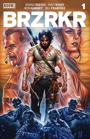 Brzrkr #1 - FOIL Cover D - 03/24/21 - Mark Brooks