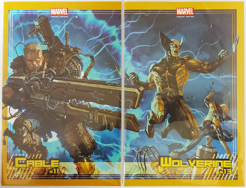 Cable #11 & Wolverine #13 - Connecting Set - Kael Ngu