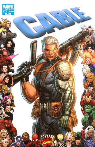 Cable #17 - 70th Frame Variant - Rob Liefeld
