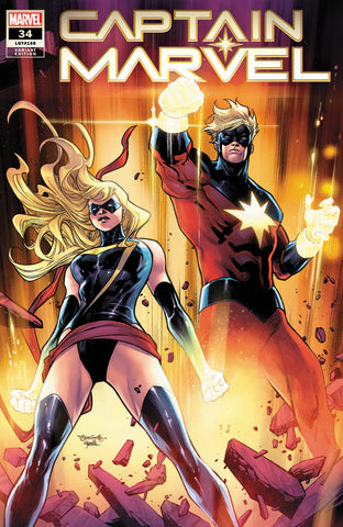 Captain Marvel #34 - CK Exclusive - Stephen Segovia