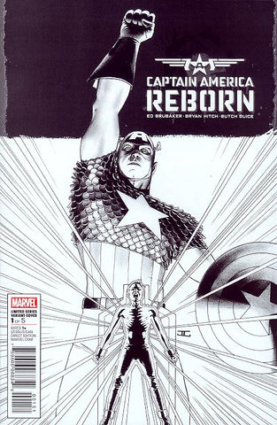 Captain America Reborn #1 - 1:70 Ratio Variant - John Cassaday