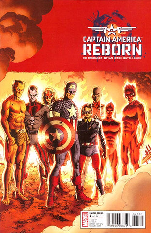 Captain America Reborn #3 - 1:25 Ratio Variant - John Cassaday