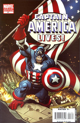 Captain America #41 - Monkey Variant - Frank Cho