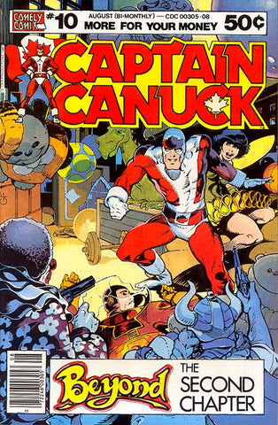 Captain Canuck #10 - George Freeman