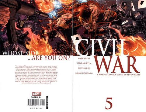 Civil War #5 - Steve McNiven