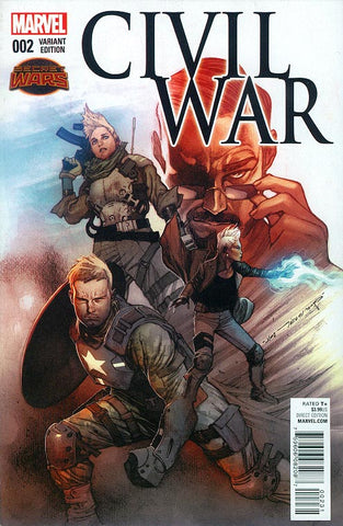 Civil War #2 - 1:25 Ratio Variant - Olivier Coipel