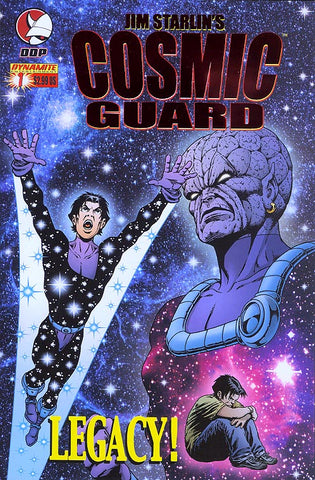 Cosmic Guard #1 - Red Foil Logo - Jim Starlin