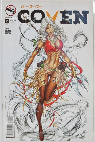 Grimm Fairy Tales Presents Coven #2 - Cover C - SIGNED - Jamie Tyndall