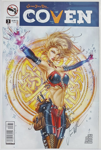 Grimm Fairy Tales Presents Coven #3 - Cover C - SIGNED - Jamie Tyndall