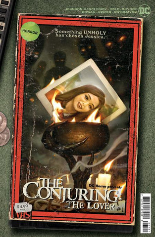 DC Horror Presents The Conjuring: The Lover #1 - Cover B - VHS Tribute Card Stock - 06/01/21 - Ryan Brown
